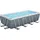 BESTWAY Power SteelTM Solo Pool ohne Zubehör 488 x 244 x 122 cm, Marmor-Optik (Schiefergrau), eckig