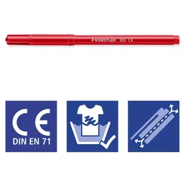 Staedtler Fasermaler 12 St. mehrfarbig
