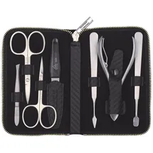 Erbe Carbon Serie Maniküre Set , 7-tlg. Etui