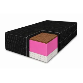 marpur Latexmatratze, Schwarz, Textil, H3 + H4, 120x200 cm, Oeko-Tex® Standard 100, Schlafzimmer, Matratzen Shop, Matratzen