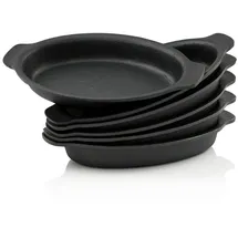 BBQ-Toro Pfannen-Set 6-tlg. 22,5 x 13 cm + 22,5 x 13 cm + 22,5 x 13 cm + 22,5 x 13 cm + 22,5 x 13 cm + 22,5 x 13 cm