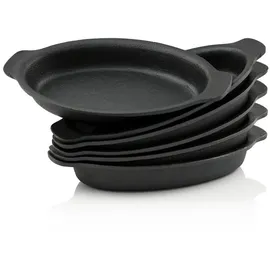 BBQ-Toro Pfannen-Set 6-tlg. 22,5 x 13 cm + 22,5 x 13 cm + 22,5 x 13 cm + 22,5 x 13 cm + 22,5 x 13 cm + 22,5 x 13 cm
