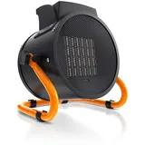 Brandson Heizlüfter 3000 W Schwarz/Orange