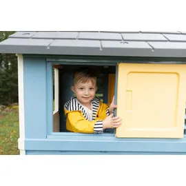 Smoby Spielhaus 4 Seasons Blau/Weiß