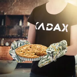 Kadax Tarteform, Tartelette Förmchen aus verzinkten und Antihaftschicht Blech, Quicheform in 3 Größe