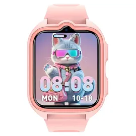 Blackview Z30 4G BT 1,75 Zoll Kunststoffgehäuse Schwarz Silikonarmband Schwarz M