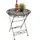 DanDiBo Ambiente Bistrotisch Ø 70 x 75 cm Braun
