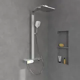 Villeroy & Boch Infinity Showers Aufputz-Duschsystem mit Thermostat Chrom TVS11000400061