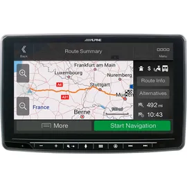 Alpine INE-F904DC 1-DIN Navigationssystem mit 9-Zoll Touchscreen