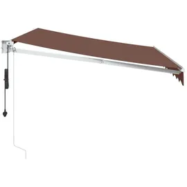 vidaXL Markise Automatisch 300 x 250 cm braun