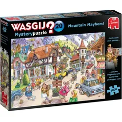 JUMBO 25002 Puzzle Wasgij Mystery 20 - Idylle in den Bergen! - 1000 Teile