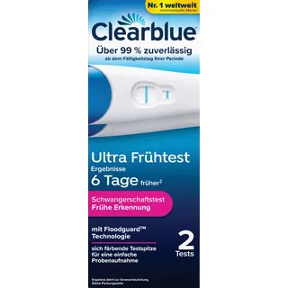 Clearblue Schwangerschaftstest Ultra Frühtest