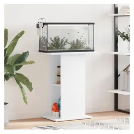 vidaXL Aquarienunterschrank Weiß 60,5x36x72,5 cm