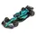 Burago 38091S - Aston Martin AMR23 blau 1:43
