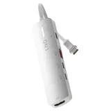 Linq 5in1 Pro USB-C Multiport Hub | Space Grey-White