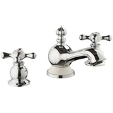 PaulGurkes Nostalgie 3-Loch Waschtischarmatur Landhausstil Retro