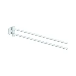 Kludi VELA S Doppel-Handtuchstange 2597753 Länge 440MM mattweiß