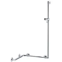 Keuco Plan Care Duschhandlauf mit Brausestange verchromt 797/880/1265 mm