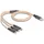 DeLock USB RGB Ladekabel 3 in 1 Typ-A zu Lightning Stecker 1.20m