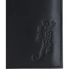 Oxmox Geldbörse Leder RFID Protect lizard grau