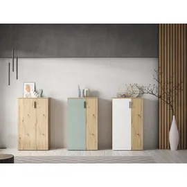 Forte Boots 69 x 120 x 34 cm braun / braun matt