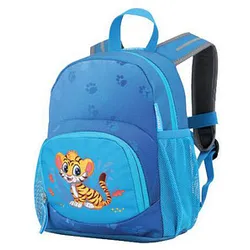 DONAU Kindergartenrucksack Mini Tiger Kunstfaser blau