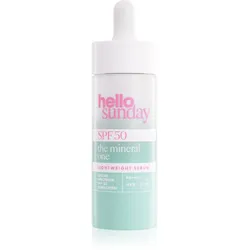 hello sunday the mineral one lightweight serum drops leichtes Serum SPF 50 30 ml