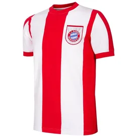 Copa Football - Retro Fußballtrikot Herren - FC Bayern München 1971/72 - Rot - 100% Baumwolle - Größe XL - XL