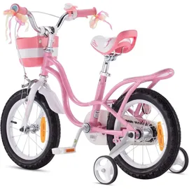 Royalbaby Royal Baby Girls Swan Kinderfahrrad, Rosa, 14 Zoll Fahrrad