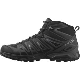 Salomon X Ultra Pioneer Mid Gore-tex Hiking Shoe, Black Magnet Monument, 41 1/3 EU