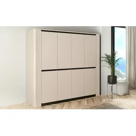 Sconto Drehtürenschrank ¦ creme ¦ Maße (cm): B: 240 H: 213,6 T: 62.7