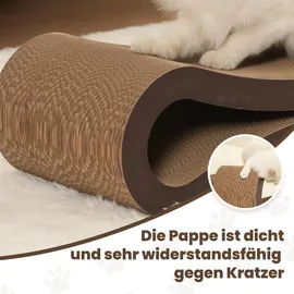 petrhein Ascent Paw Kratzpappe 27 x 86 x 32 cm braun