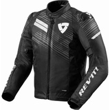 RevIt! Revit Apex H2O Motorrad Textiljacke, schwarz-weiss, Größe 2XL