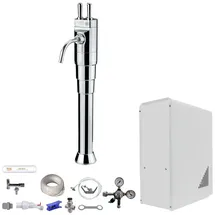 BieTal Tafelwasseranlage 10 L/h & Schanksäule Classic 3 Hebel