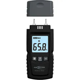 Ansmann Feuchtigkeitsmessgerät Für Holz & Baustoffe, mit großem Lcd-display - Ansmann