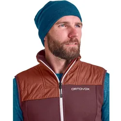 ORTOVOX Herren Mütze "Wonderwool Beanie", mountain blue 52002, ONE SIZE