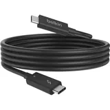Belkin Thunderbolt 4 Kabel 1 m Schwarz