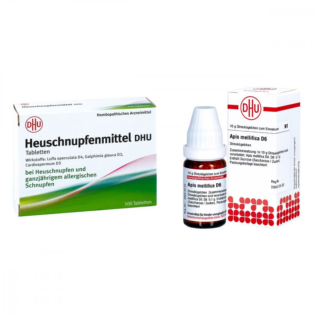 Heuschnupfenmittel DHU - Apis Mellifica D6 Globuli