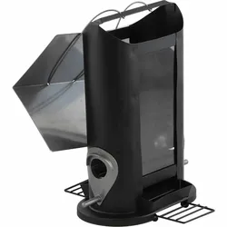 Vogelfuttersäule Black Linefür Mischfutter, 24,5 cm