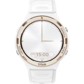 Maxcom Fw100 BT 40 mm Kunststoffgehäuse Weiß Sportarmband Weiß One Size