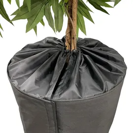 Siena Garden Thermo-Topfschutz Premium Ø 50 x 50 cm Schwarz