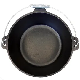 Bluecraft Gusseisen Dutch Oven Feuertopf 6 qt ohne Füße Schmor-Topf