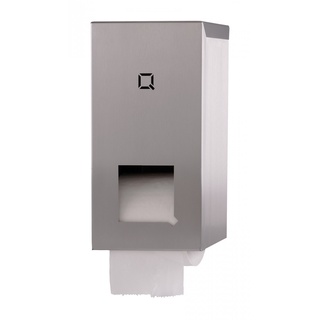 All Care Qbic-line QTR2 SSL Edelstahl 2 Rollen Spender Standard-Rollen