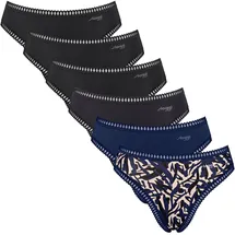 SLOGGI GO Crush High Leg 6 St. Schwarz/Blau XL