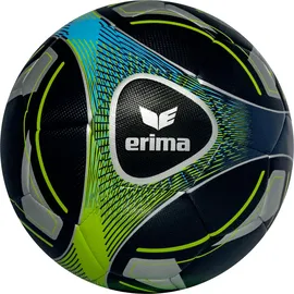 Erima Unisex-Erwachsene Hybrid Training Fußball (7192211), Black/Lime, 5