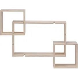 Glorex  Design Rahmen Holz Rechteck 3 Stück