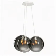 s.luce Orb Cluster 3-flg. 20 cm Rauch/Weiß rund