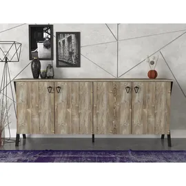moebel17 Sideboard Zeth Eiche,