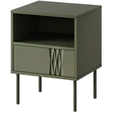 Mirjan24 Nachttisch-Set, Grün, Holzwerkstoff, Rechteckig, 44x54x40 cm, Schlafzimmer, Nachttische