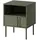Mirjan24 Nachttisch-Set, Grün, Holzwerkstoff, Rechteckig, 44x54x40 cm, Schlafzimmer, Nachttische